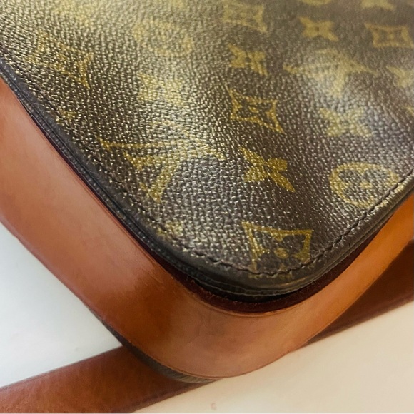LOUIS VUITTON Cartouchiere SL 0940 Vintage Crossbody Messenger File Saddle Bag - Picture 11 of 16